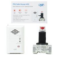 Detector gaz cu electrovana 3/4 SAFE HOUSE SH400 PNI