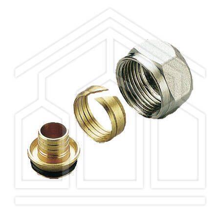 Racord eurokonus Pe-X 20x2.8x3/4" TIEMME