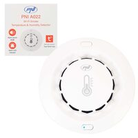 Senzor detectie fum, temperatura si umiditate SAFEHOUSE A022 PNI