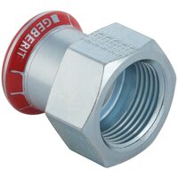 Adaptor otel carbon compresie 22x1/2 FIL INT GEBERIT