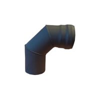 Cot evacuare negru DN120X90 cu garnitura KEPO