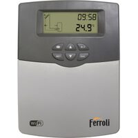 Controler instalatie panouri solare ECOTRONIC TOP cu PWM si conectare WiFi Tuya SOLAREVO FERROLI