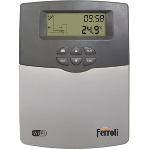 Controler instalatie panouri solare ECOTRONIC TOP cu PWM si conectare WiFi Tuya SOLAREVO FERROLI