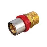 Racord pexal sertizare 16x3/4 FIL EXT TIEMME