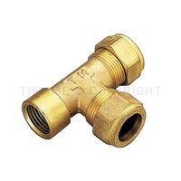 Teu alama compresie cupru 22x22x3/4" TIEMME