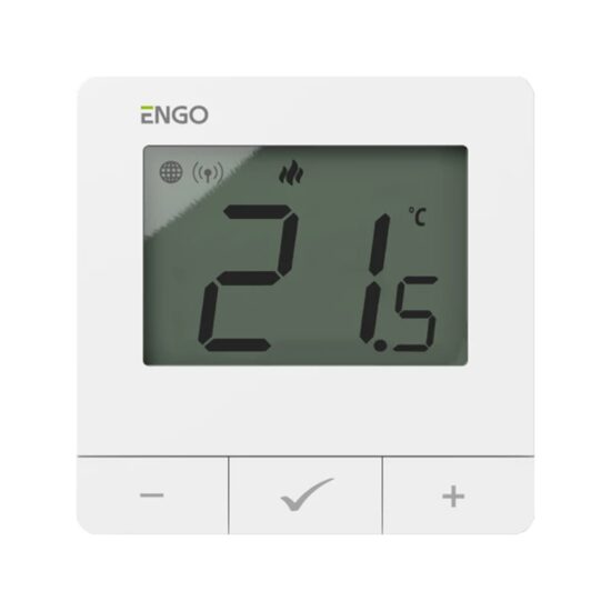 Termostat conectare internet WiFi 230V alb E25-230W ZigBee ENGO
