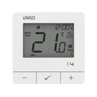Termostat ambianta programabil cu fir 230V ALB E4-W incalzire / racire ENGO