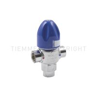 Vana de amestec termostatica cromata 3 cai G1' fil int T=30-55 3200001 TIEMME