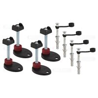 Set suportiI 4 buc 660003 montaj rigola dus  TECE