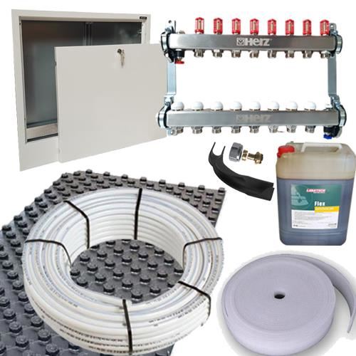 Pachet pardoseala UPONOR CONFORT (Supraf=100mp Pas=100mm)