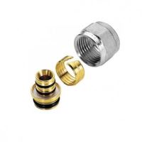 Racord eurokonus 16X3/4 MULTISTRAT PEX-AL TIEMME