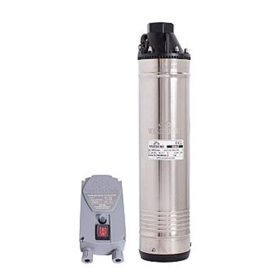 Pompa submersibila inox ape curate periferica D=4" P=1100W  H=48m Q=47l/min SI4847 WASSERKONIG