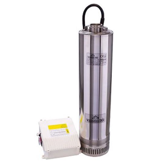 Pompa submersibila inox ape curate multietajata D=5" P=1200W  H=50m Q=110l/min SI50110/5 WASSERKONIG