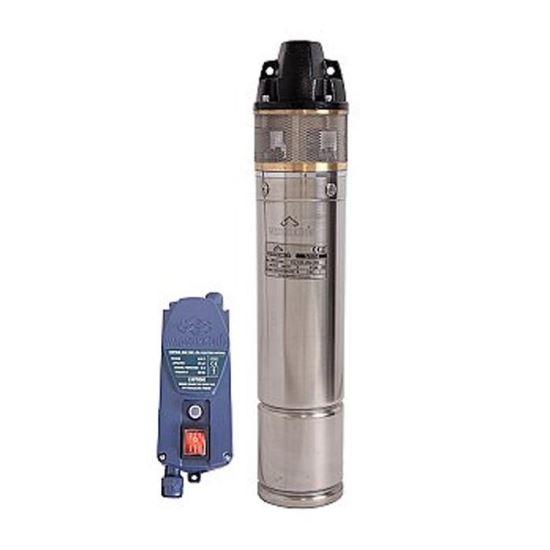 Pompa submersibila inox ape curate periferica D=4" P=1300W  H=70m Q=50l/min SI7050 WASSERKONIG