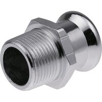 Adaptor otel carbon compresie 15x1/2 FIL EXT KAN-THERM