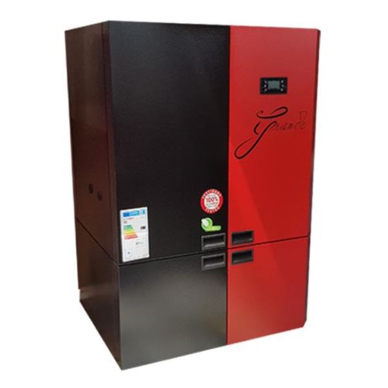 Cazan peleti 28Kw  GRANDE RC28 ALFA PLAM