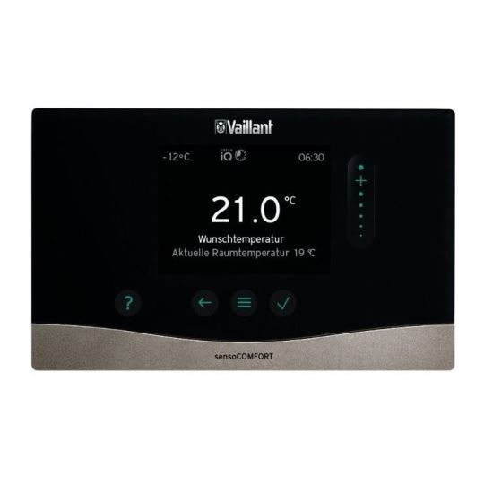 Automatizare pompa caldura cu termostat si senzor  extern  SENSOCONFORT VRC720 cu fir VAILLANT