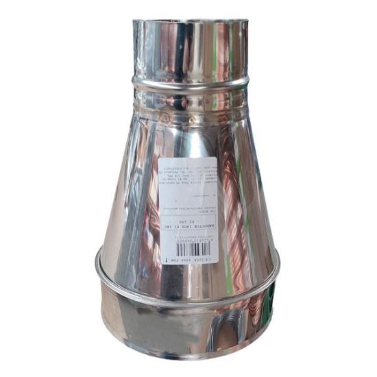 Reductie inox SP 180 int-100 ext