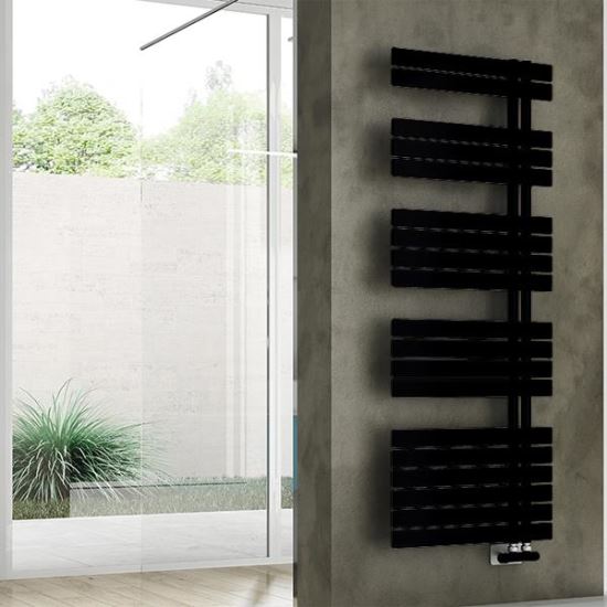 Radiator decorativ SOUL 550X1418 dr.negru satinat IRSAP